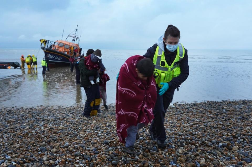 Joint patrols at sea could stop people from drowning, former Border Force boss Tony Smith said. (Gareth Fuller/PA) (PA Wire)