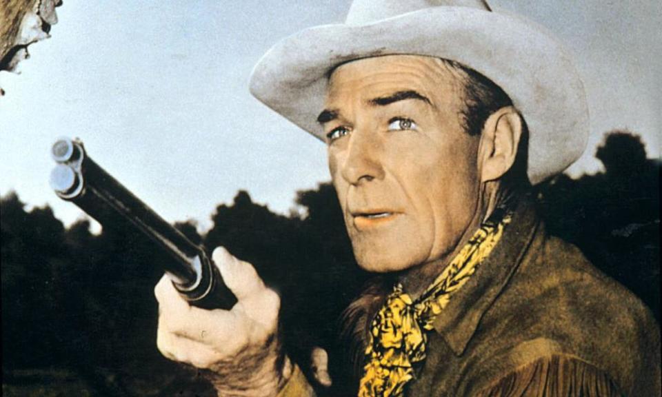 Vengeance trail ... Randolph Scott in Ride Lonesome.