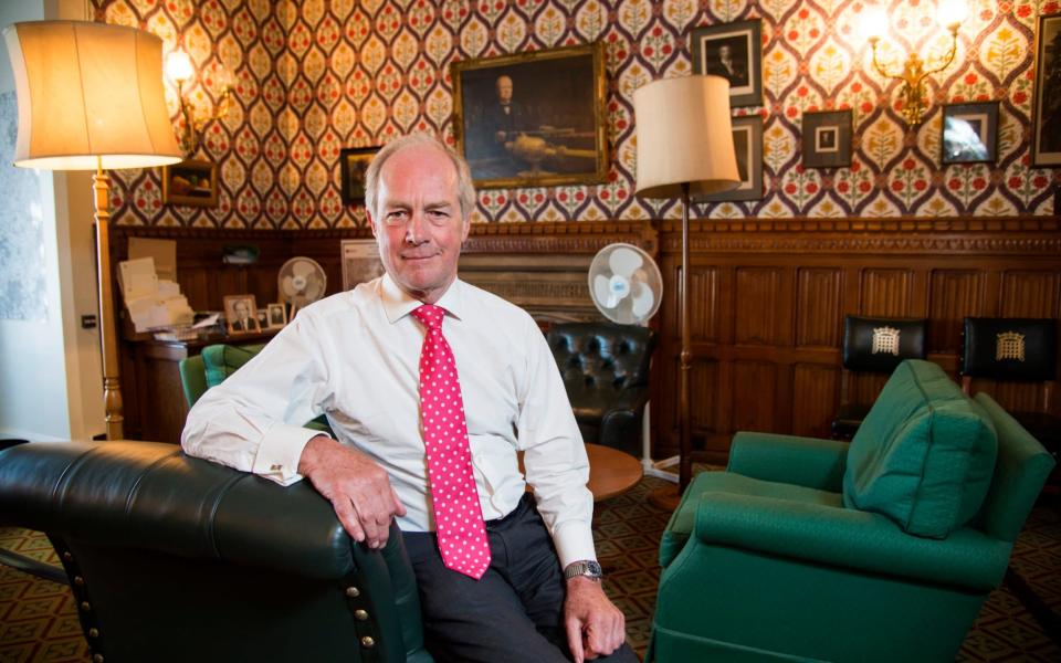 Peter Lilley is due to be formally introduced to the House of Lords on Tuesday - Paul Grover