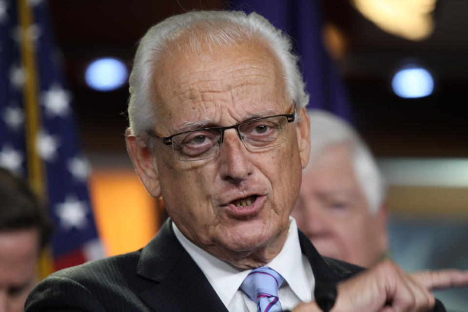 Rep. Bill Pascrell, D-N.J., during a news conference on Capitol Hill on June 16, 2015. (Photo: Lauren Victoria Burke/AP)