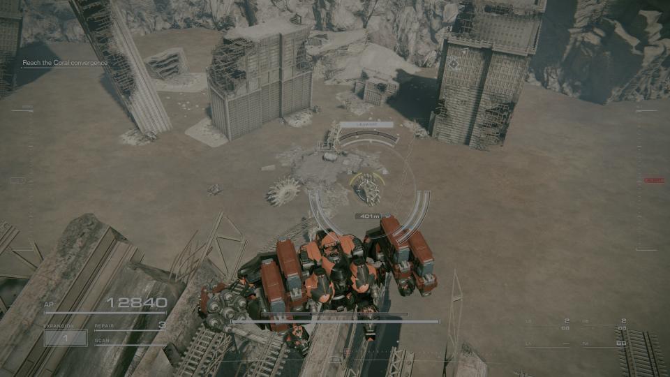 Armored Core 6 Moonlight Sword chest location