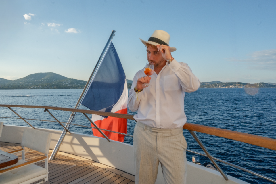 City A.M.'s Deputy Life&Style Editor Adam Bloodworth making new friends aboard Le Ponant 