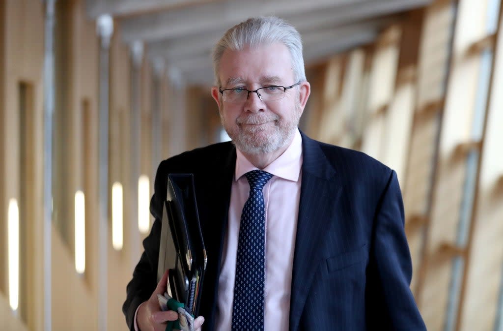 SNP president Mike Russell told the party it should work ‘hand in hand’ with other pro-independence factions to secure and win another referendum (Jane Barlow/PA) (PA Archive)