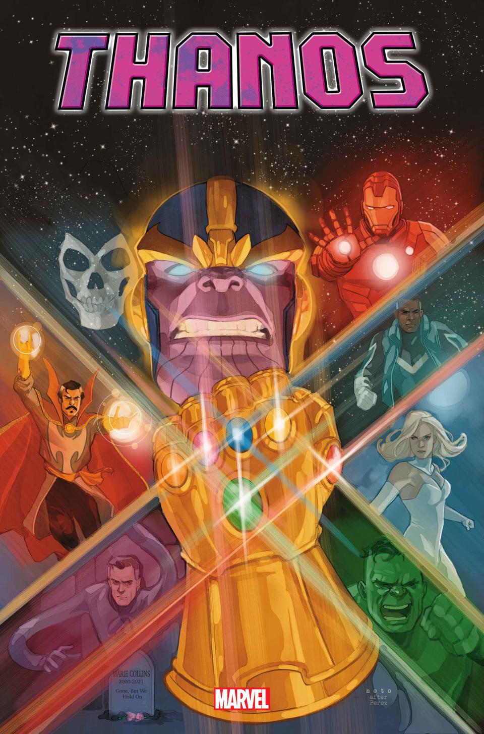 Phil Noto variant cover for Thanos #1