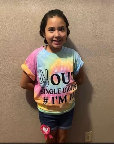 PHOTO: Fourth-grader Alithia Ramirez, 10, in an undated family photo. Ramirez was killed in the shooting at Robb Elementary School on May 24, 2022, in Uvalde, Texas. (Courtesy the family of Alithia Ramirez)