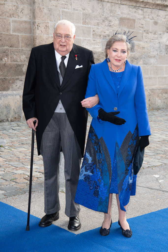 Head of the family Prince Carl of Wurtemberg and Princess Diane of Wurtemberg. Source: Getty