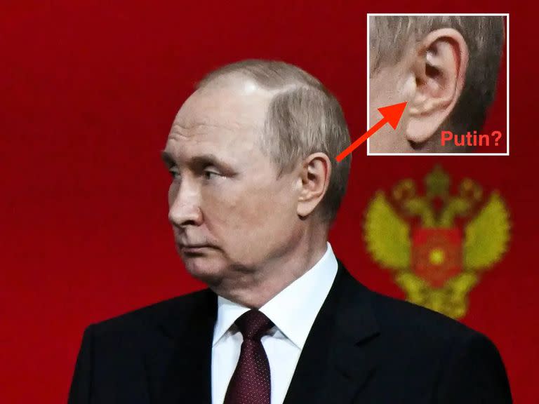 Las orejas de Putin han despertado todo tipo de teorías en redes sociales