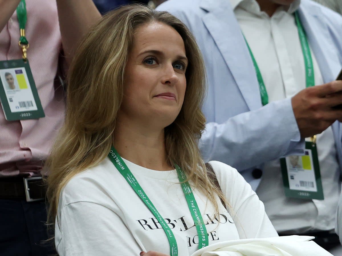 Kim Murray on the first day of Wimbledon 2022 (Getty Images)