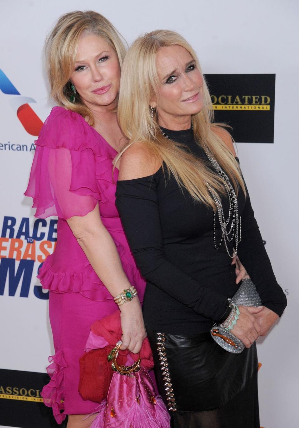 <p>Kathy Hilton is the oldest of the Richards sisters (their third sister is <em>Real Housewives of Beverly Hills </em>star Kyle Richards) and we see the most similarities between her and former child actress, Kim. From their nose shape to their coloring, the two are nearly identical despite being six years apart. </p>