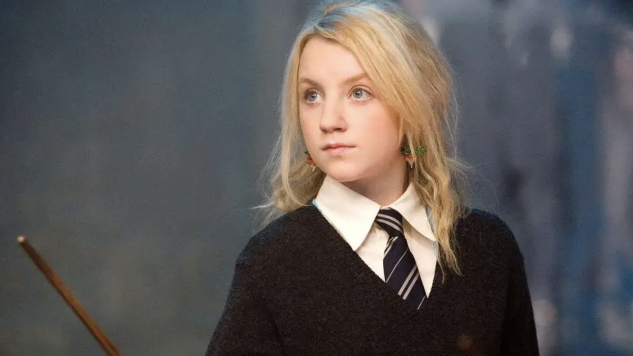  Evanna Lynch as Luna Lovegood in Harry Potter 5 