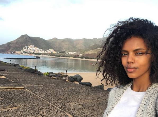 Grace Mahary before Coachella