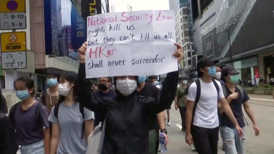 Protests Vs. Pandemic HK still 10