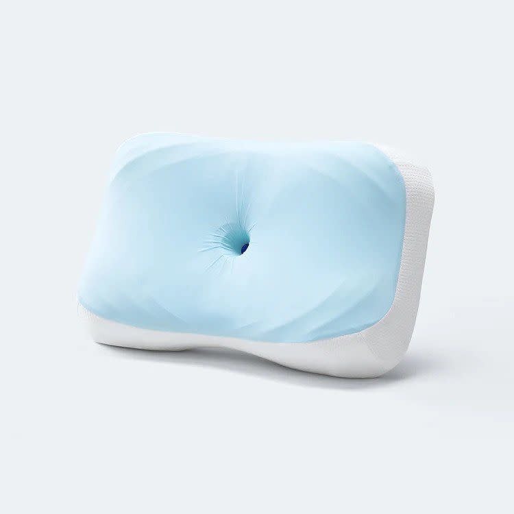 <p><a href="https://zamathome.com/products/chillingq-pillow" rel="nofollow noopener" target="_blank" data-ylk="slk:Shop Now;elm:context_link;itc:0;sec:content-canvas" class="link ">Shop Now</a></p><p>ChillingQ™ Pillow</p><p>ZAMAT</p><p>$99.00</p>