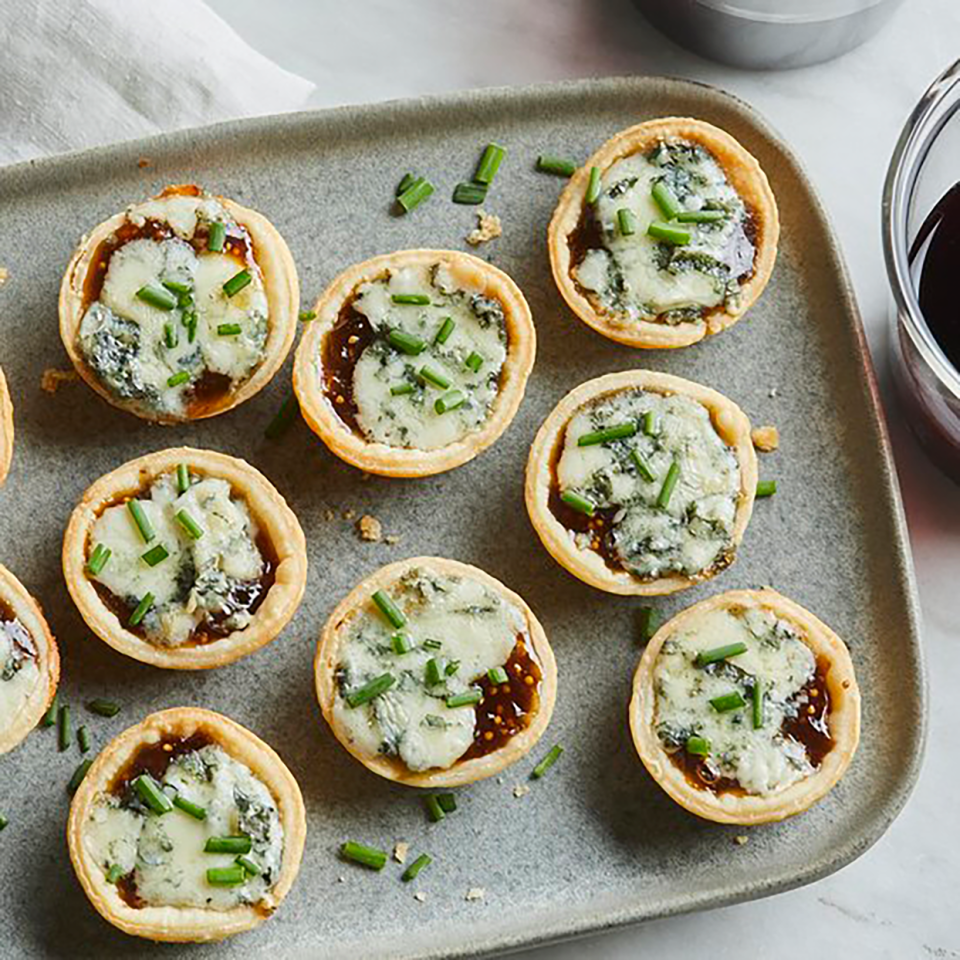 3-Ingredient Blue Cheese & Fig Bites