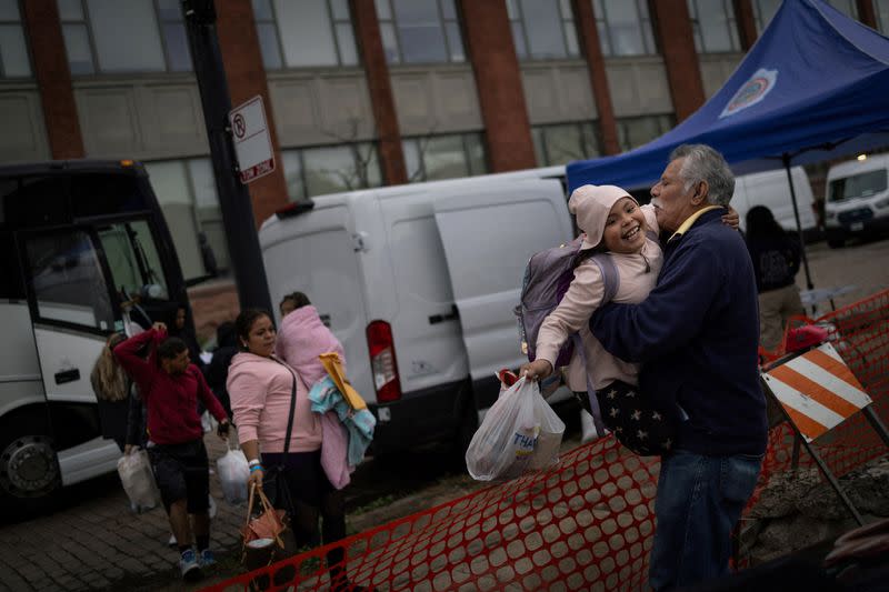 The Wider Image: The toll on migrants of a free bus north from the border