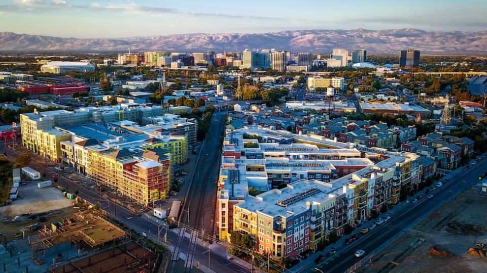 San José, California. Silicon Valley tiene una gigantesca desigualdad social y económica. Foto: Getty Images.