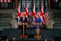 U.S. President Donald Trump visits Britain