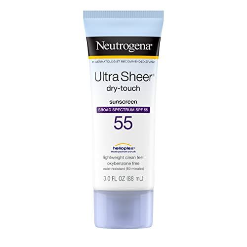 13) Ultra Sheer Dry-Touch Sunscreen Lotion, Broad Spectrum SPF 55