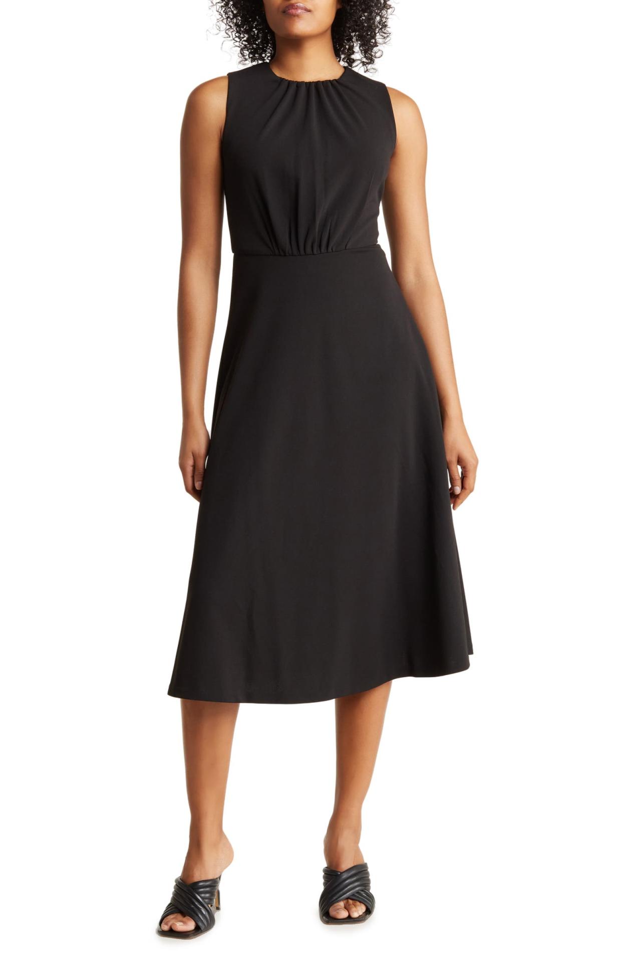 <p><a href="https://go.redirectingat.com?id=74968X1596630&url=https%3A%2F%2Fwww.nordstromrack.com%2Fs%2Fcalvin-klein-pleated-cutout-fit-flare-dress%2F7329349%3Forigin%3Dcategory-personalizedsort%26breadcrumb%3DHome%252FClearance%252FWomen%26color%3D001&sref=https%3A%2F%2Fwww.townandcountrymag.com%2Fstyle%2Ffashion-trends%2Fg44588792%2Fnordstrom-rack-clear-the-rack-sale-2023%2F" rel="nofollow noopener" target="_blank" data-ylk="slk:Shop Now;elm:context_link;itc:0;sec:content-canvas" class="link rapid-noclick-resp">Shop Now</a></p><p>Pleated Cutout Fit & Flare Dress</p><p>$32.98</p><p>nordstromrack.com</p>