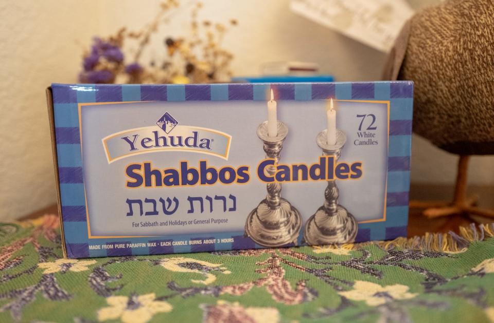 Themes of rest and contemplation are woven through many religious traditions. <a href="https://www.gettyimages.com/detail/news-photo/close-up-of-box-of-yehuda-brand-shabbat-candles-used-during-news-photo/1283052726?adppopup=true" rel="nofollow noopener" target="_blank" data-ylk="slk:Smith Collection/Gado/Getty Images;elm:context_link;itc:0;sec:content-canvas" class="link ">Smith Collection/Gado/Getty Images</a>