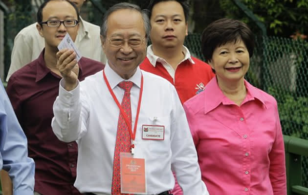 Former presidential candidate Tan Cheng Bock said on Friday that he was uninvited from a Chinese New Year party organised by the People’s Association (PA) at the Istana this weekend. (Reuters photo)