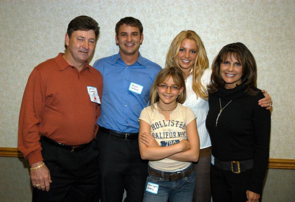 Jamie Spears with family (Kevin Mazur/WireImage)