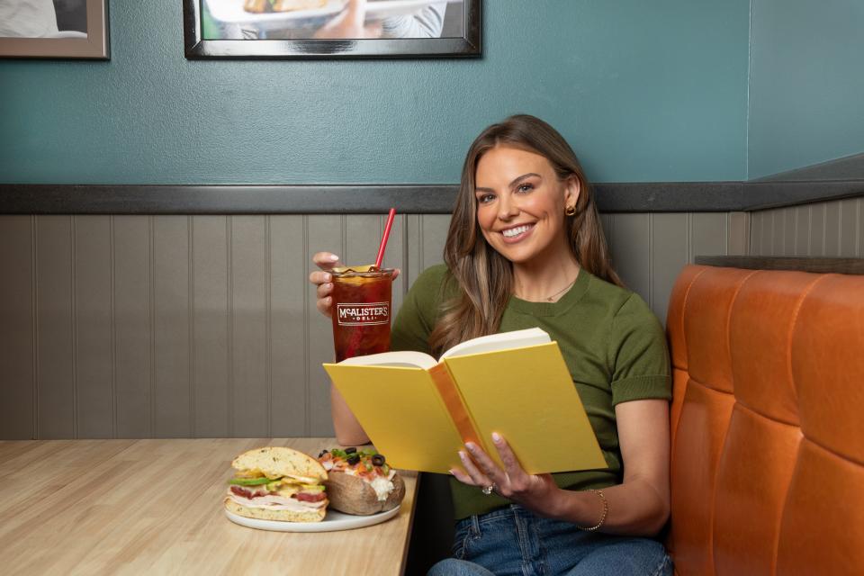 Hannah Brown, television personality and New York Times bestselling author, is teaming up with McAlister’s Deli