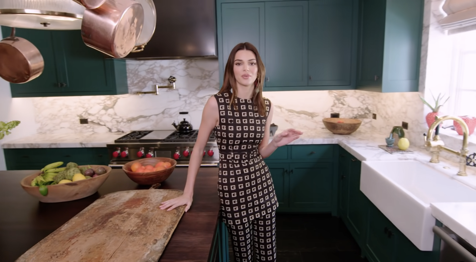 Kendall in her kitchen