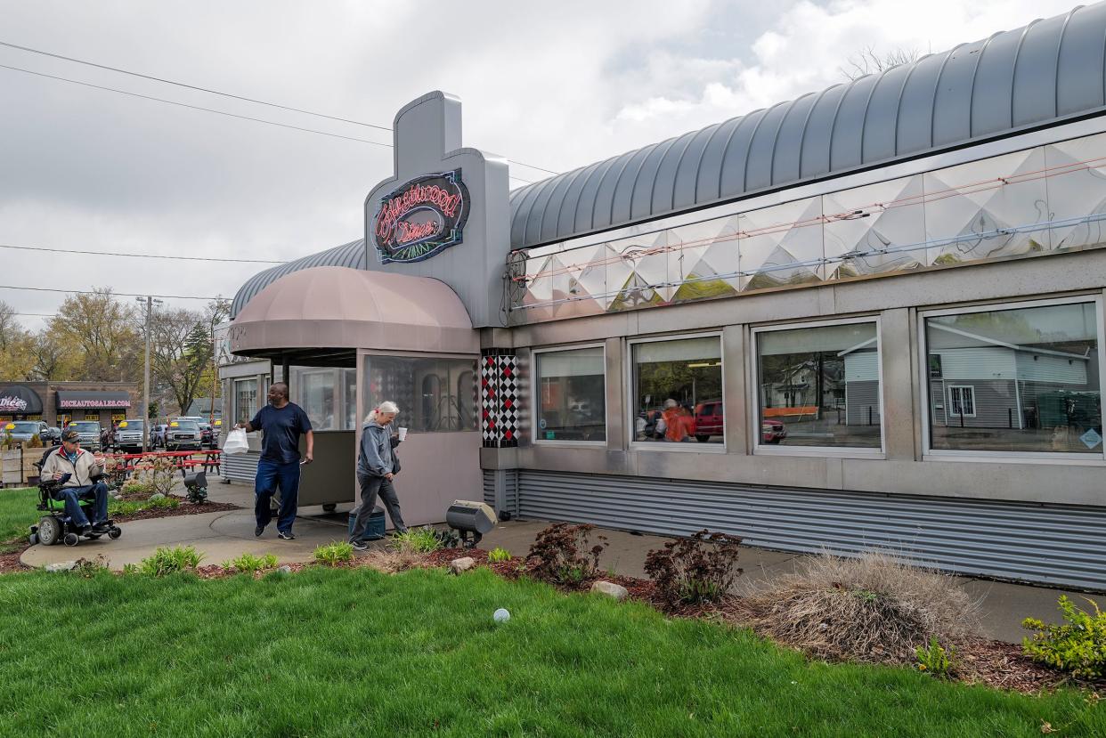 The iconic Fleetwood Diner in Lansing has a steady stream of regular customers ready for brunch on Sundays.