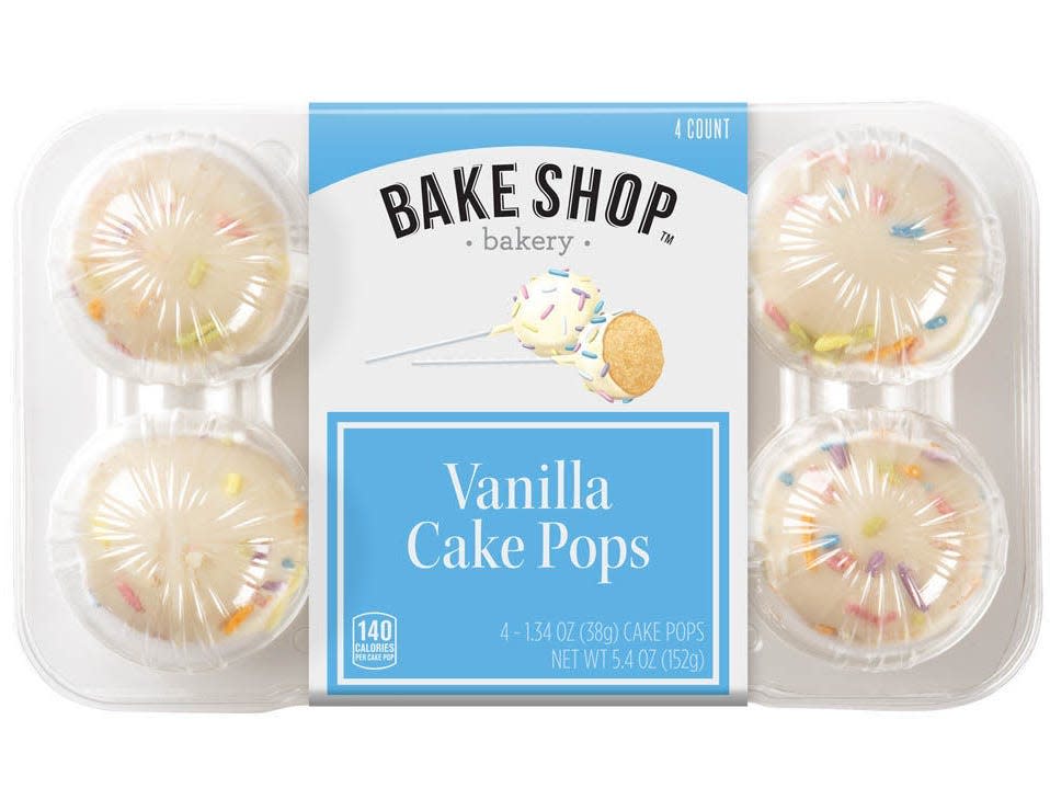 bake shop bakery vanilla cake pops from aldi