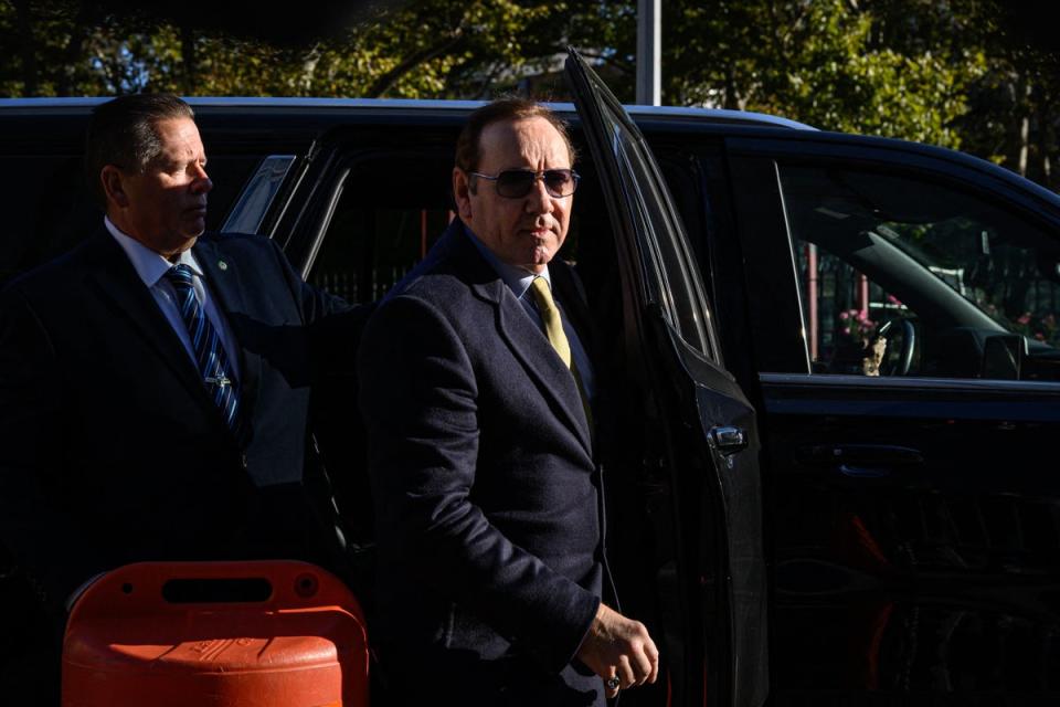 Spacey in October (AFP via Getty Images)