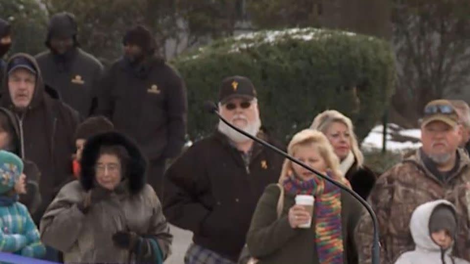 The picture of a large bearded man taken at Graceland last week. Source: Facebook