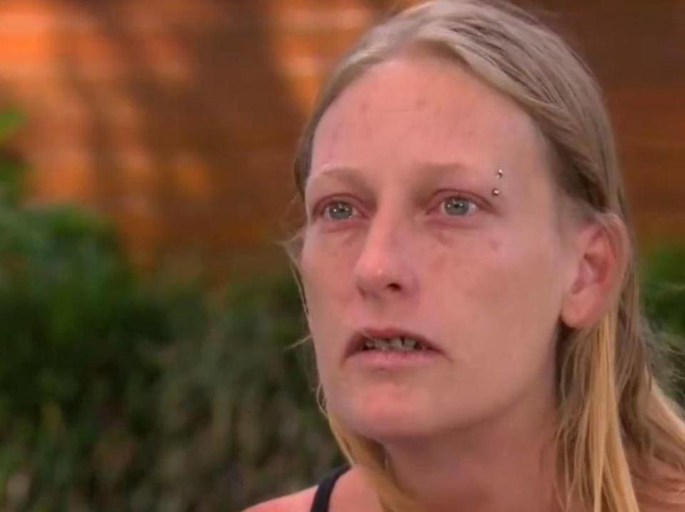 Tamika Frid, the children's mother, also spoke about the ordeal (Nine News)