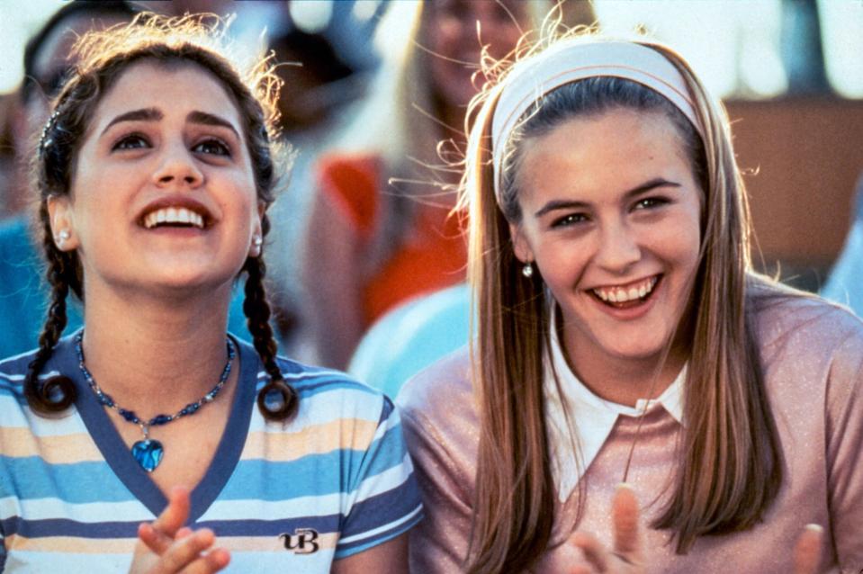 Alicia Silverstone and Brittany Murphy in "Clueless"