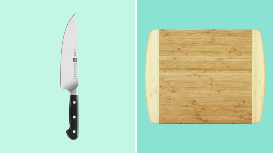 You'll need a quality knife and cutting board to get the most out of your limes.