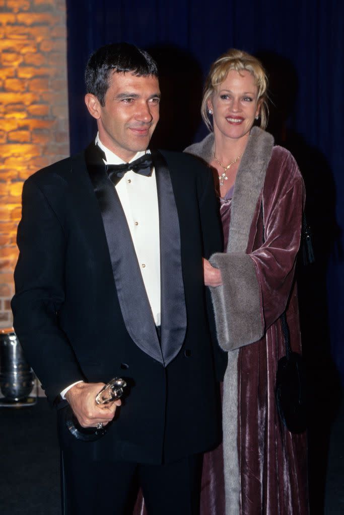 Melanie Griffith and Antonio Banderas