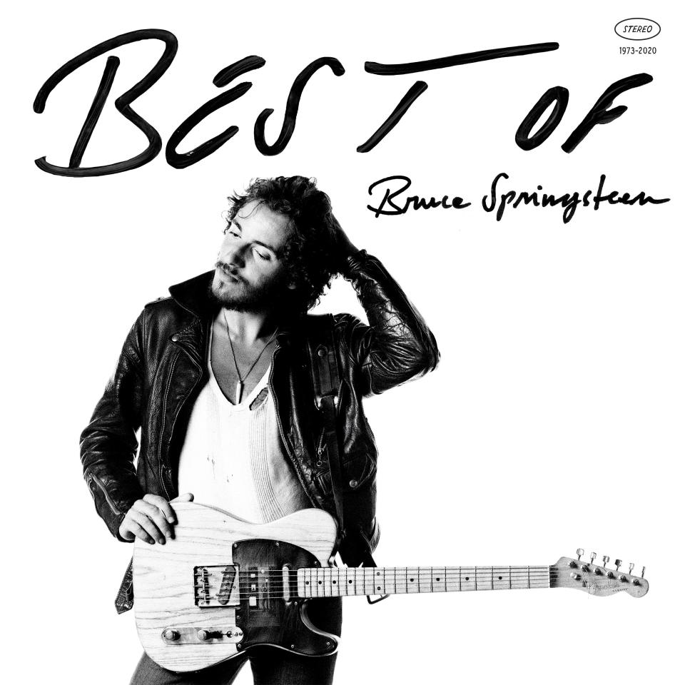 The cover of "Best Of Bruce Springsteen," due April 19, 2024, features a "Born to Run" session shot from Eric Meola.