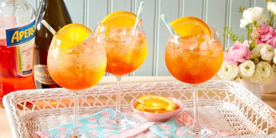 summer cocktail recipes aperol spritz