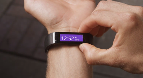 Microsoft Band fitness tracker