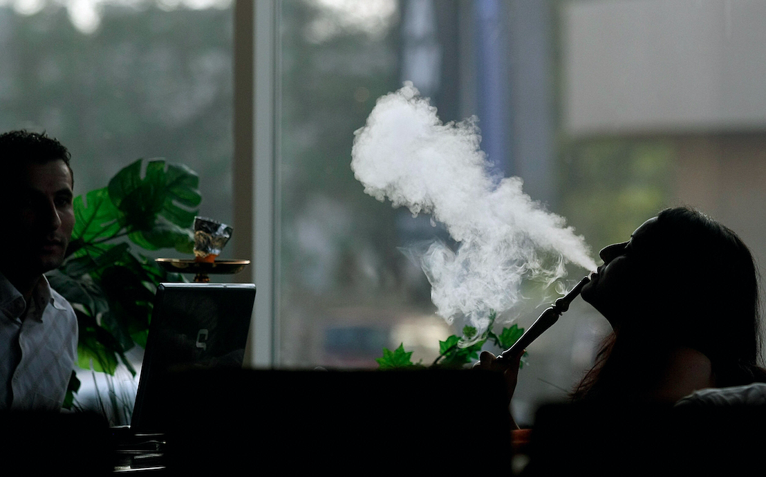 <em>A single session of shisha smoking is said to be worse for your health than smoking a full packet of cigarettes (Getty)</em>