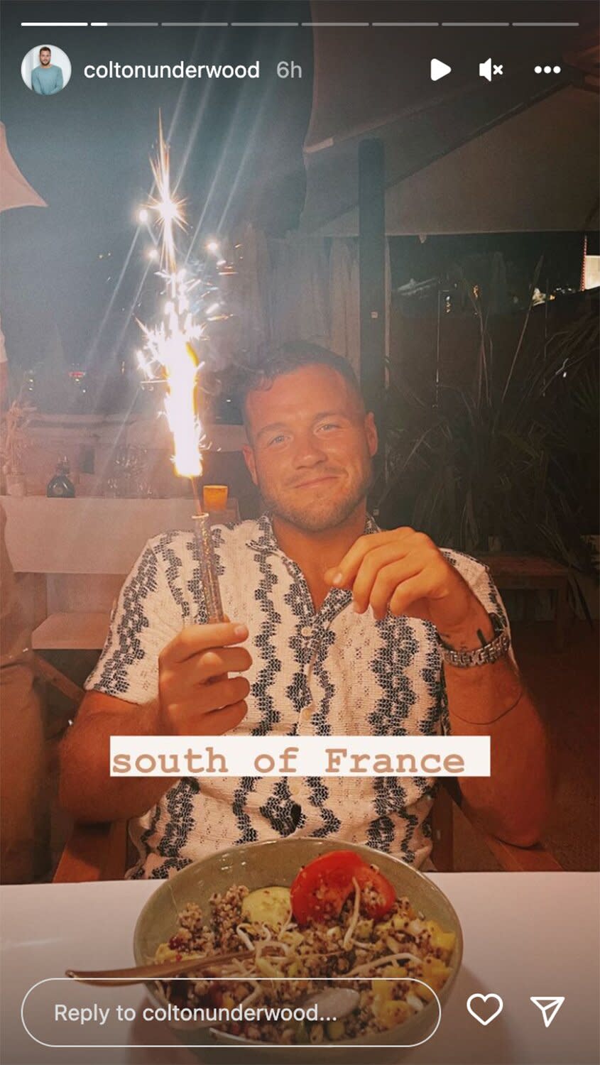 Colton Underwood and Fiancé Jordan C. Brown Enjoy Romantic Getaway to South of France