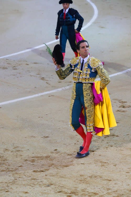 Juan Ortega en la plaza