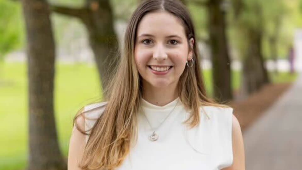 Angela Mangione graduated from Colgate University with a major in international relations and a minor in economics. She's living with her parents in Buffalo, New York, while she continues to apply for jobs. - Courtesy Angela Mangione