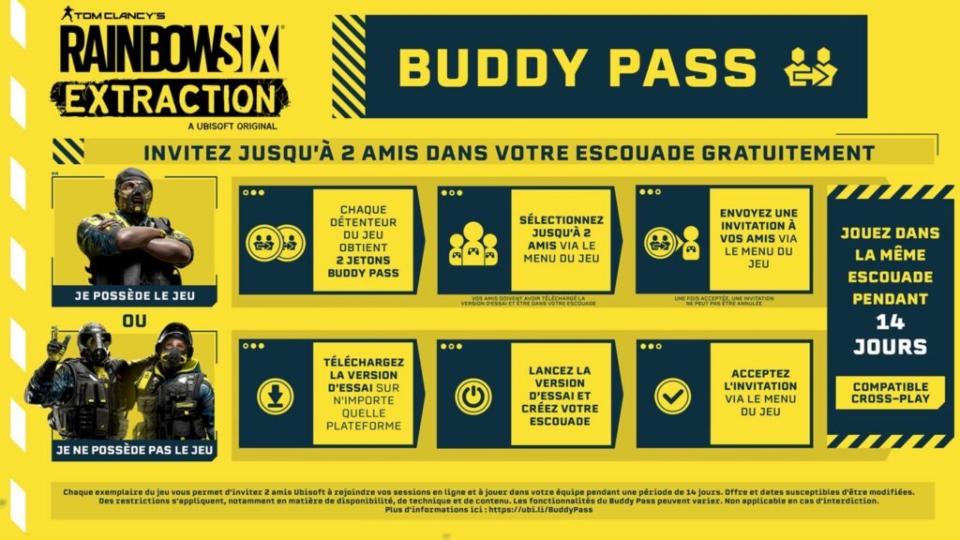 Deux de vos amis peuvent jouer gratuitement à Rainbow Six Extraction : comment ça marche ?