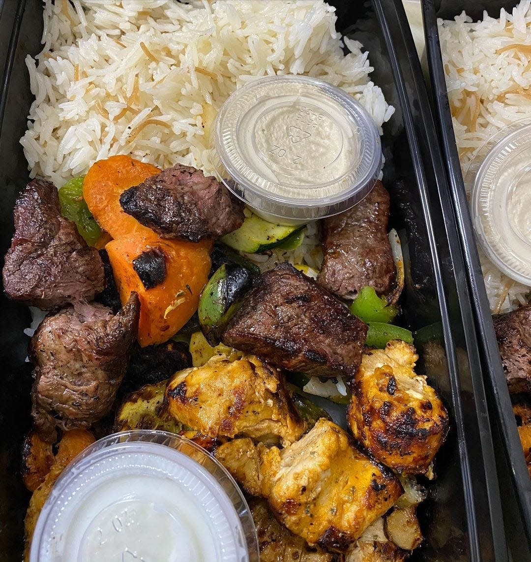 A sample from Baba's Grill for Dearborn Restaurant Week.