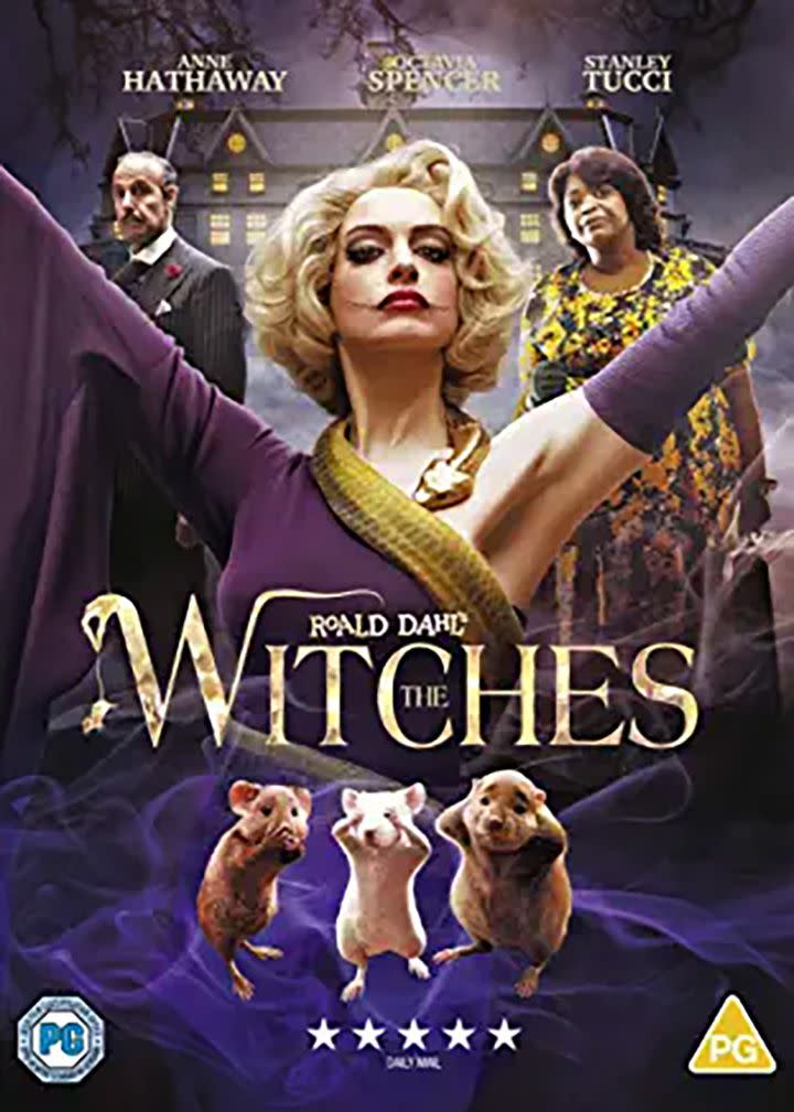 DVD cover of The Witches (2020)