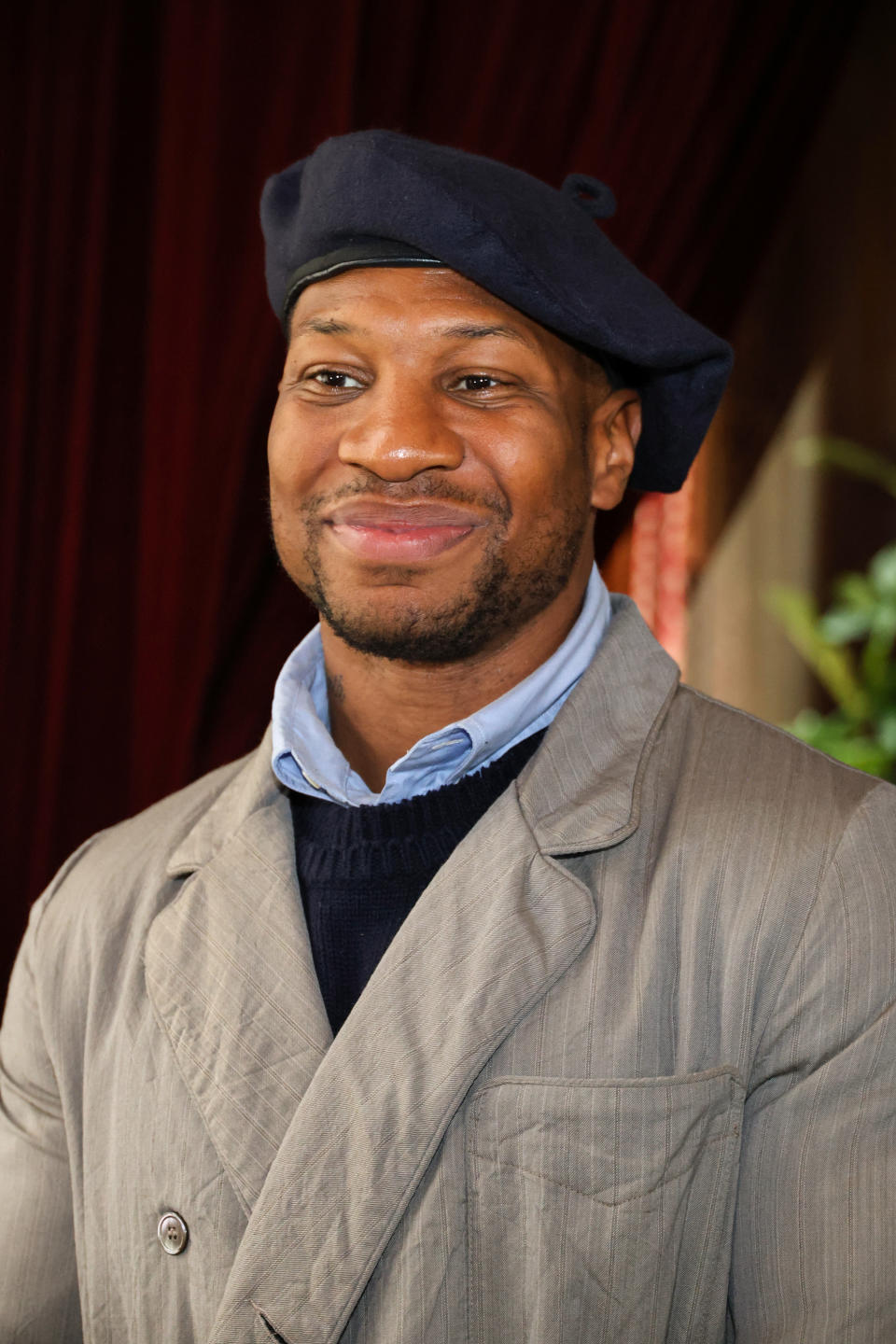 Jonathan Majors attends the AAFCA Special Achievement Honorees Luncheon at The Los Angeles Athletic Club on March 03, 2024 in Los Angeles, California.