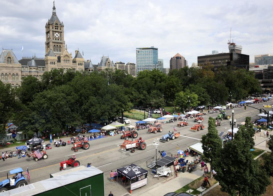 The Days of ‘47 Parade moves down State Street in Salt Lake City on Monday, July 24, 2023. | Laura Seitz, Deseret News