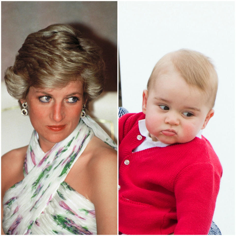 5) Princess Diana's pout of judgement