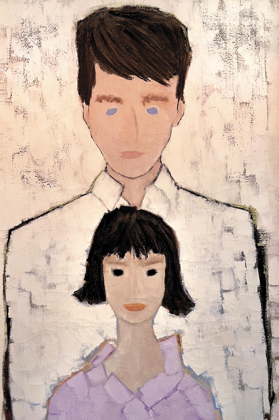 Gloria Vanderbilt’s portrait of herself and husband Wyatt Cooper.